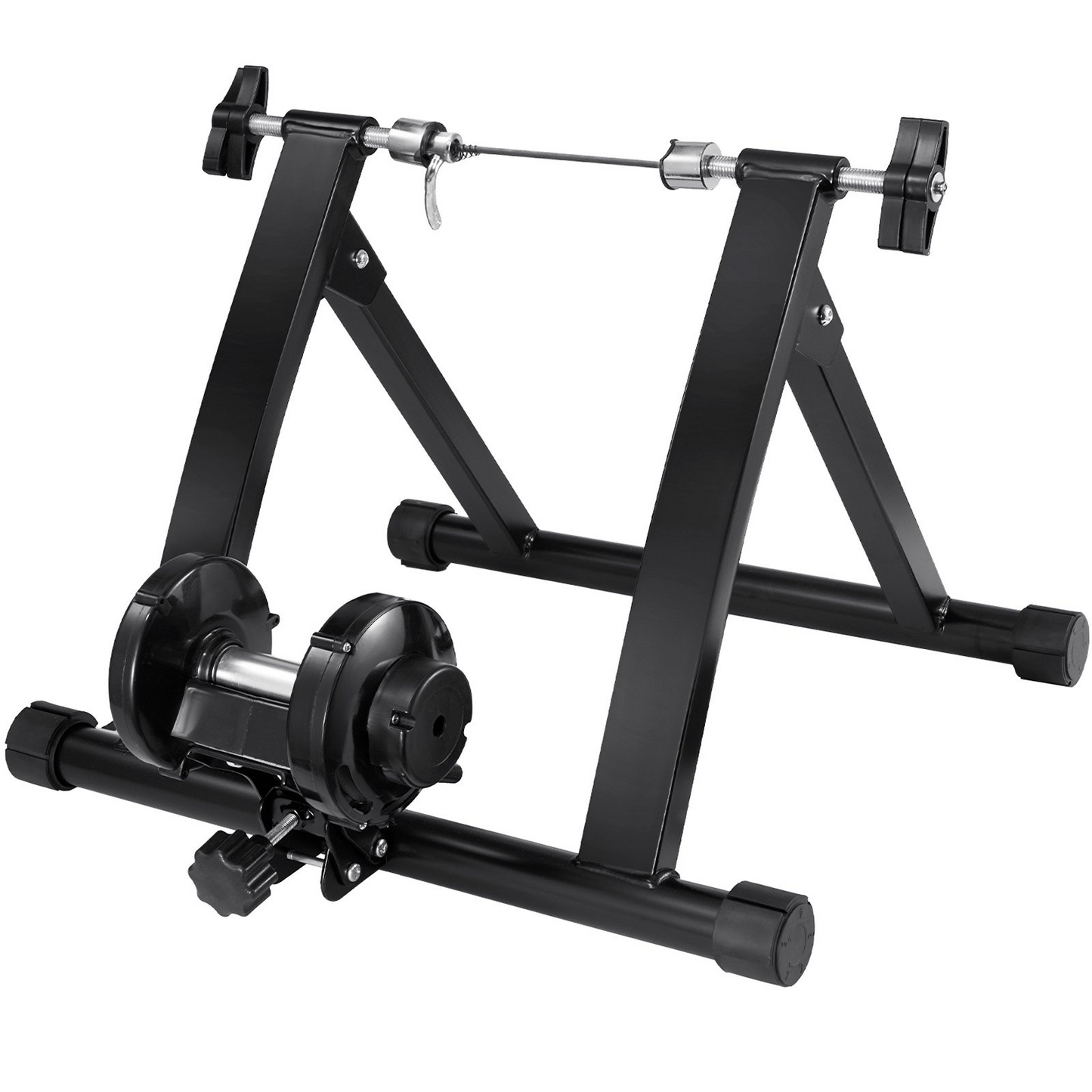 VEVOR Magnetic Bike Trainer Stand, Portable Stationary Stand for 26"-29" Wheels