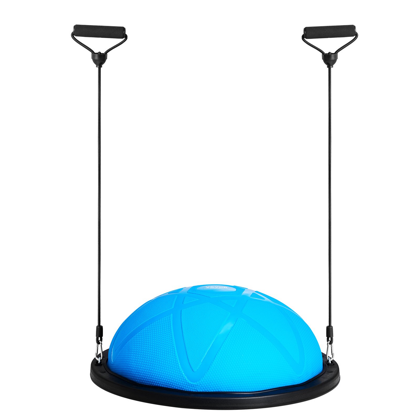 VEVOR 23" Half Balance Ball Trainer, 660 lbs Capacity with Bands & Pump, Blue