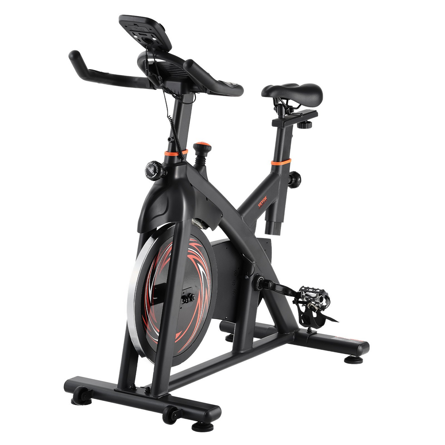 VEVOR 40LBS Magnetic Resistance Stationary Exercise Bike for Indoor Cycling Workouts