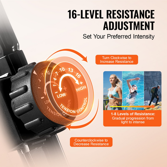 VEVOR 2-in-1 Folding Stationary Exercise Bike, Upright Indoor Fitness Cycling Workouts