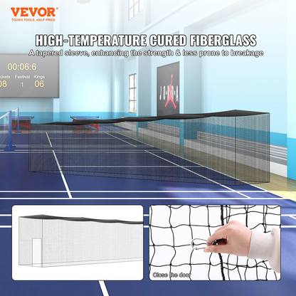 VEVOR 70FT Baseball Batting Net, Heavy Duty PE Practice Net with Door & Bag