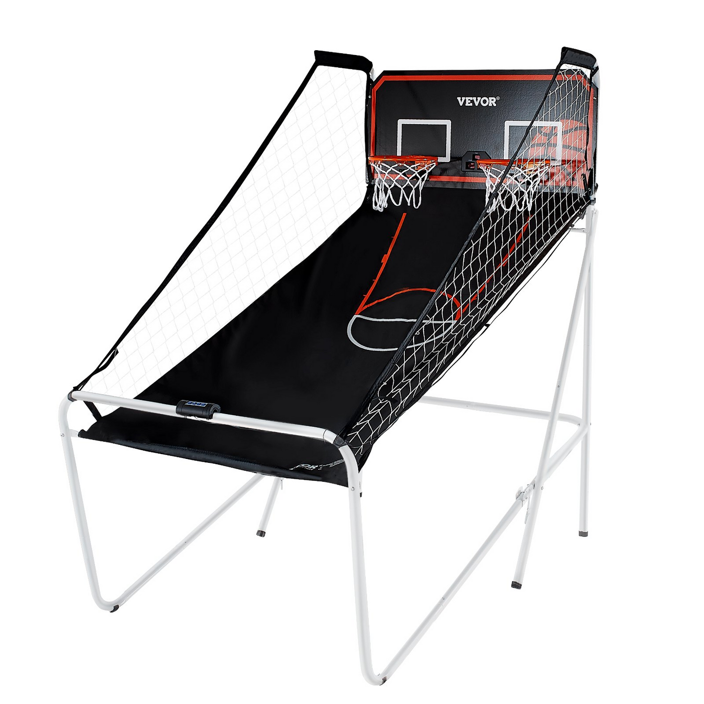 VEVOR Foldable Basketball Arcade Game, 2-Player Indoor Hoops with 8 Modes & Scoreboard